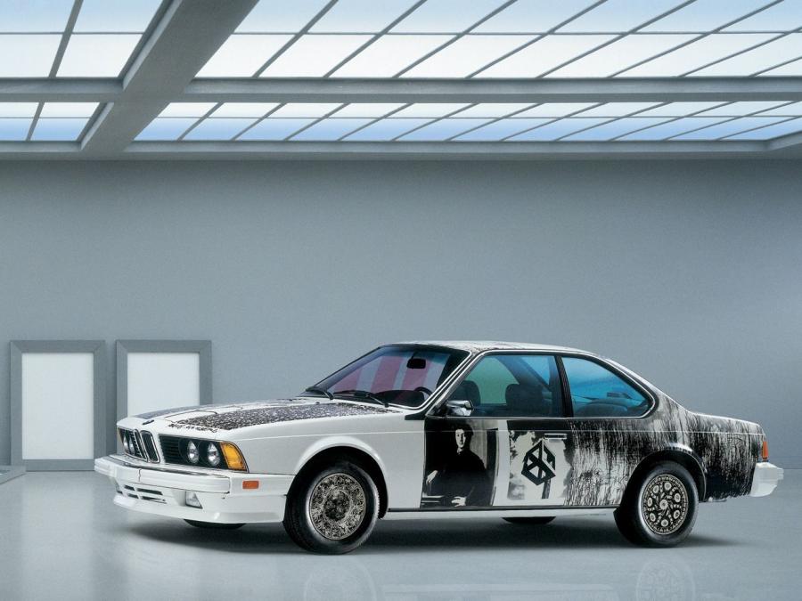 BMW 635 CSi Art Car by Robert Rauschenberg 1986 года  (фото 3 из 11)
